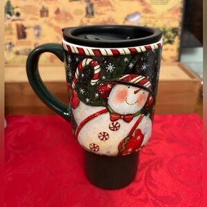 Lang “Sam’s Candy Cane” Go Everywhere Mug